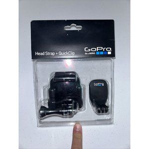 GoPro Quick Clip Head Strap - Black (ACHOM-001)